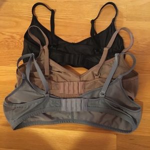 Pack of 3 Negative Underwear Non-Wire Bras, Size 2